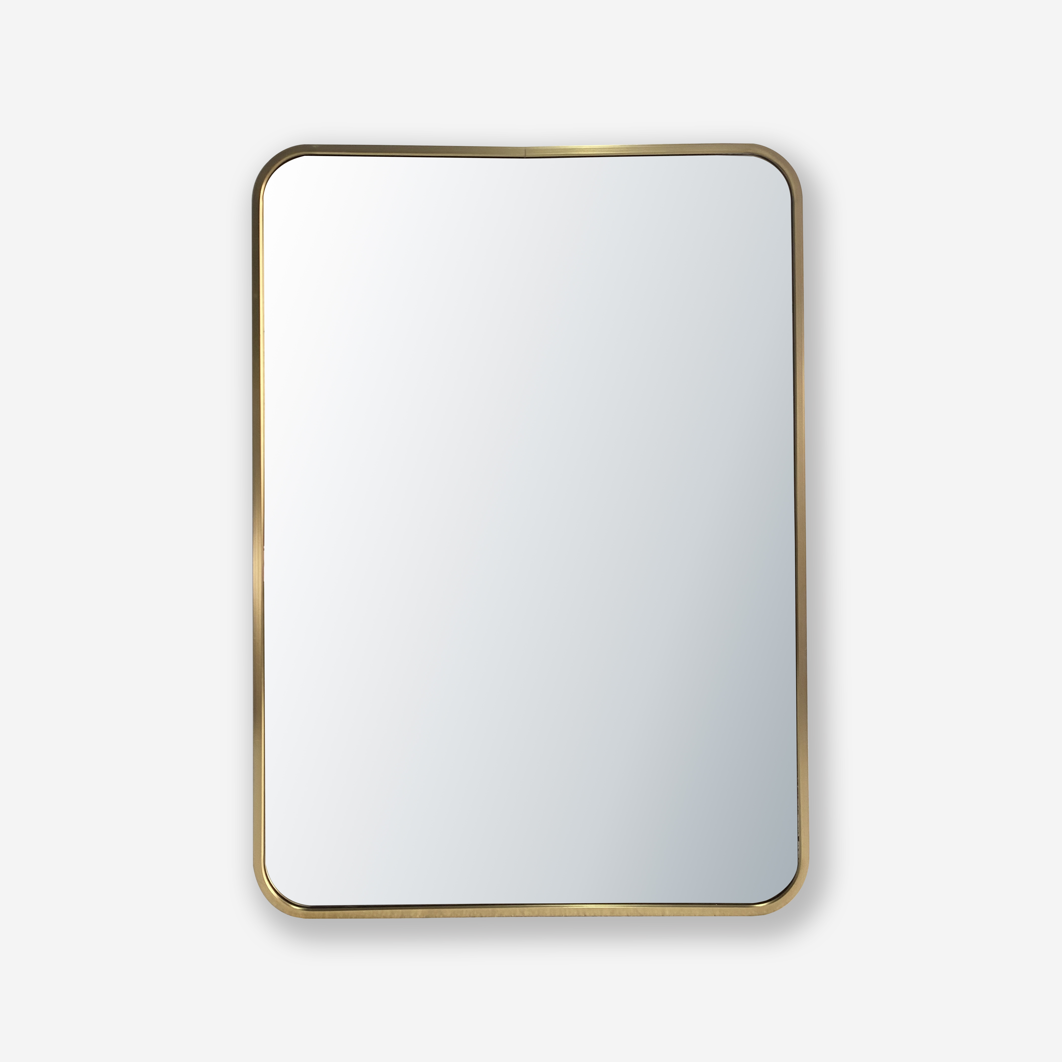 gold frame rectangle mirror